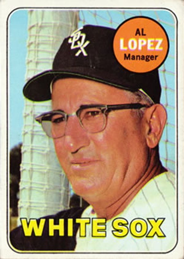 Al Lopez 1969 Topps #527