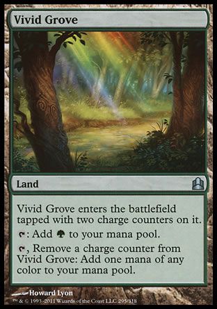 Vivid Grove (MTG Commander) Trading Card