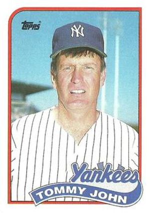 Tommy John 1989 Topps #359