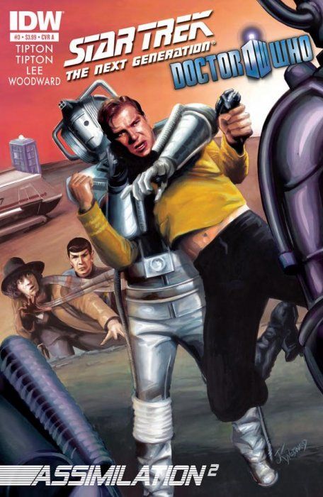 Star Trek: The Next Generation/Doctor Who #3 Comic
