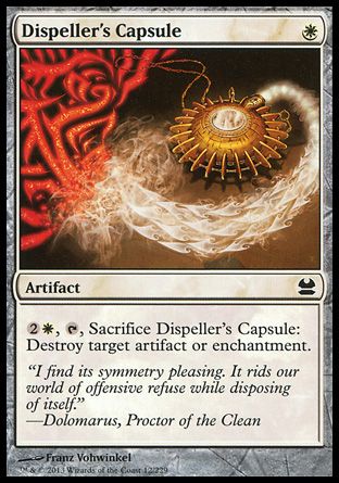 Dispeller's Capsule (Modern Masters) Trading Card