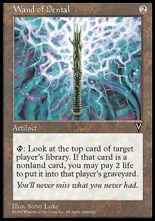 Wand of Denial (Visions) Trading Card