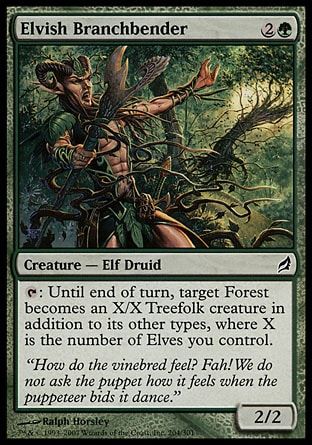 Elvish Branchbender (Lorwyn) Trading Card