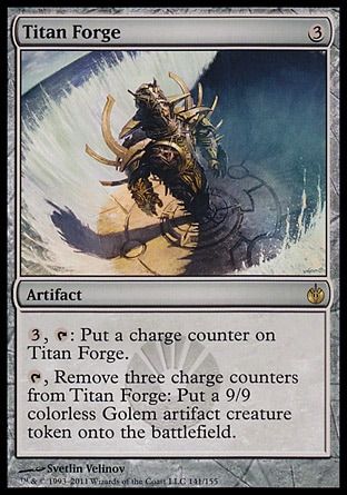 Titan Forge (Mirrodin Besieged) Trading Card