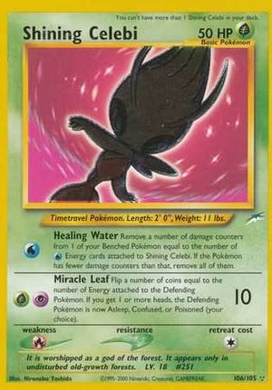 Shining Celebi (106/105) - Neo Destiny (Unlimited)
