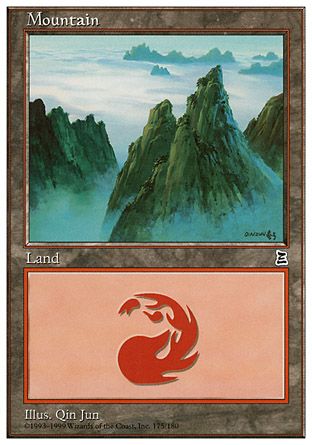 Mountain (Portal Three Kingdoms) Trading Card