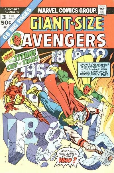 Giant-Size Avengers #3 Comic