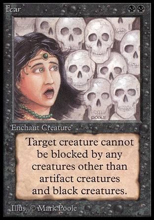 Fear (Beta) Trading Card