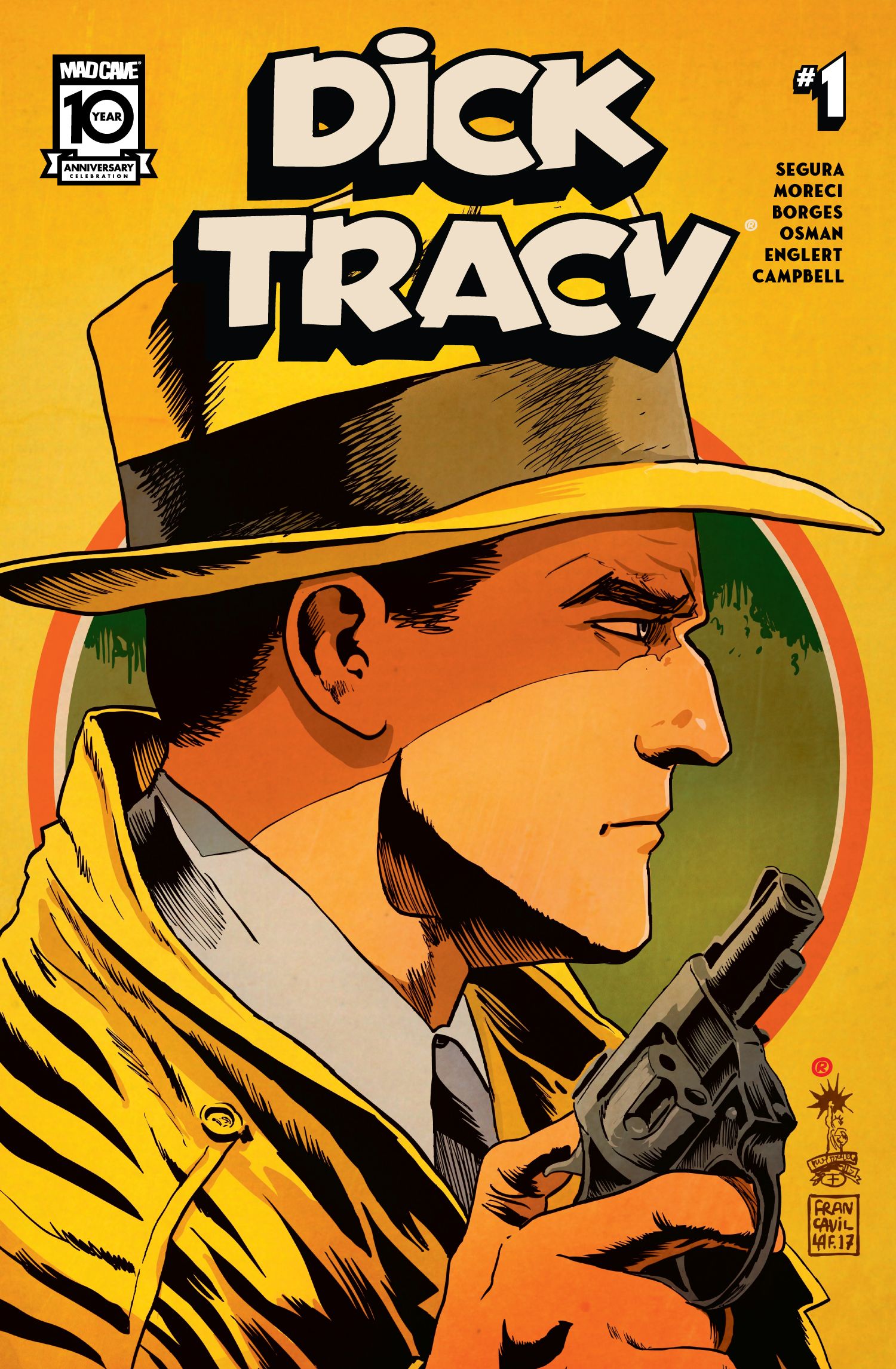 Dick Tracy #1 (Cvr E Inc 1:10 Francesco Francavilla Variant) Comic