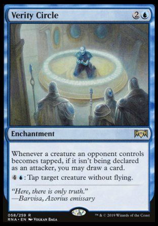 Verity Circle (Ravnica Allegiance) Trading Card