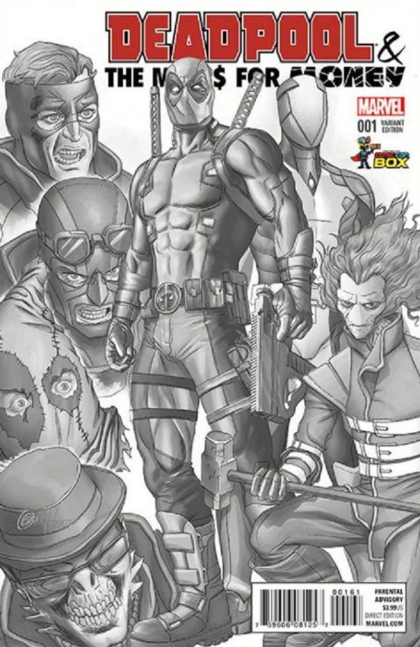 Deadpool & the Mercs for Money #1 (ComicConBox Sketch Edition)