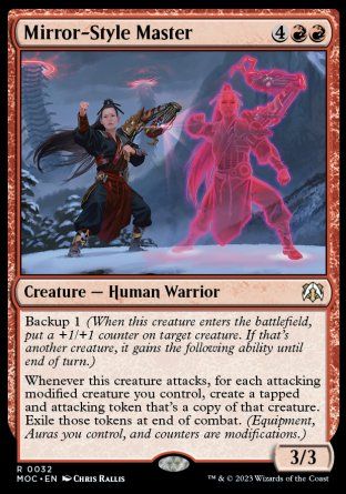 Mirror-Style Master (March of the Machine Commander Decks) Trading Card