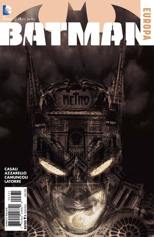 Batman: Europa #3 (Black & White Variant Cover)