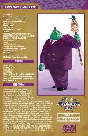 Biker Mice From Mars #8 (Cvr B Dotun Akande Handbook Variant)