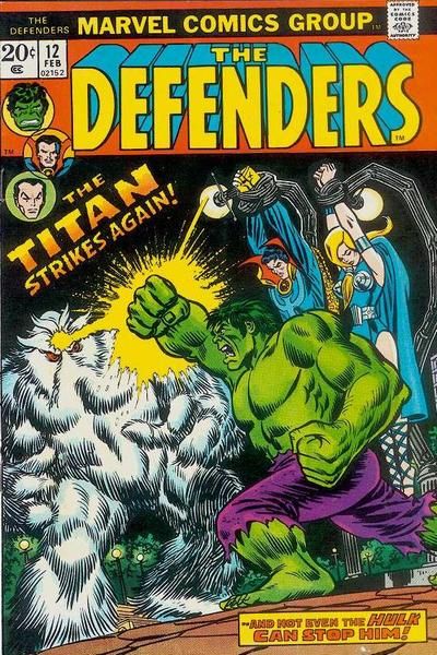 The Defenders #12 Comic