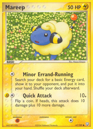 Mareep (67/109) - Team Rocket Returns (Reverse Holo)