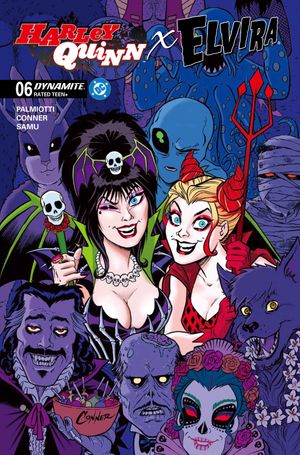 Harley Quinn X Elvira #6