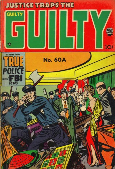 Justice Traps the Guilty #60A Comic
