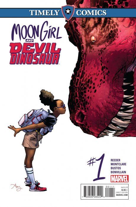 Timely Comics: Moon Girl and Devil Dinosaur Comic