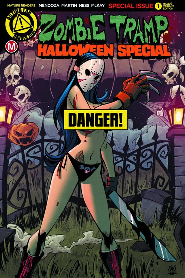 Zombie Tramp Halloween 2016 Sp #1 (Cover D Risque Slasher)