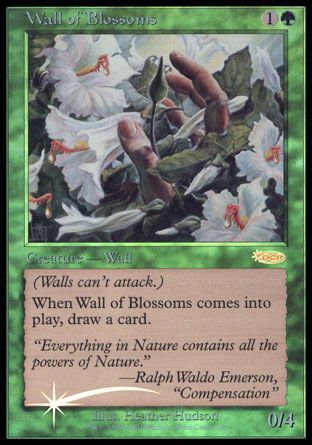 Wall of Blossoms (FNM Promos) Trading Card