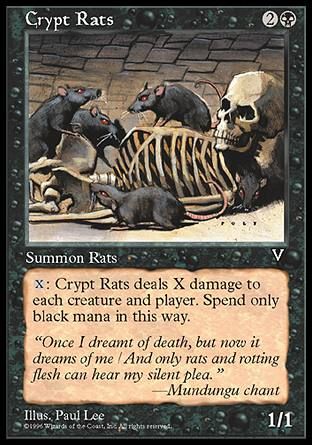 Crypt Rats (Visions) Trading Card