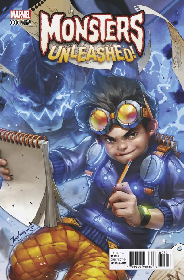 Monsters Unleashed #5 (Video Game Variant)