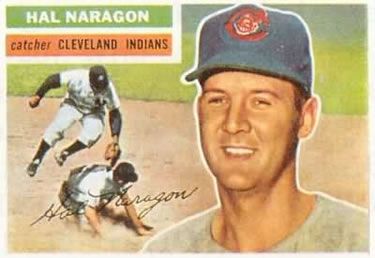 Hal Naragon 1956 Topps #311 Sports Card