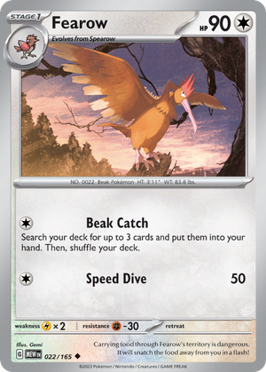 Fearow (22/165) - 151