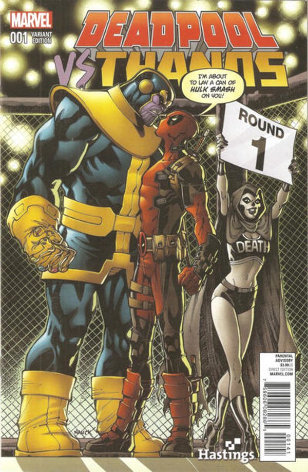 Deadpool Vs Thanos #1 (Hastings Edition)