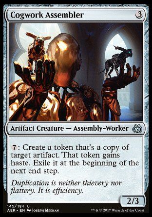 Cogwork Assembler (Aether Revolt) Trading Card