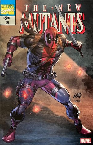 New Mutants #98 (Facsimile Edition/Whatnot Edition)