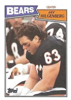 Jay Hilgenberg 1987 Topps #52 Sports Card