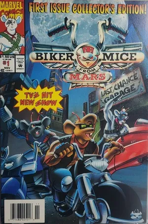 Biker Mice From Mars #1 (Newsstand Edition)