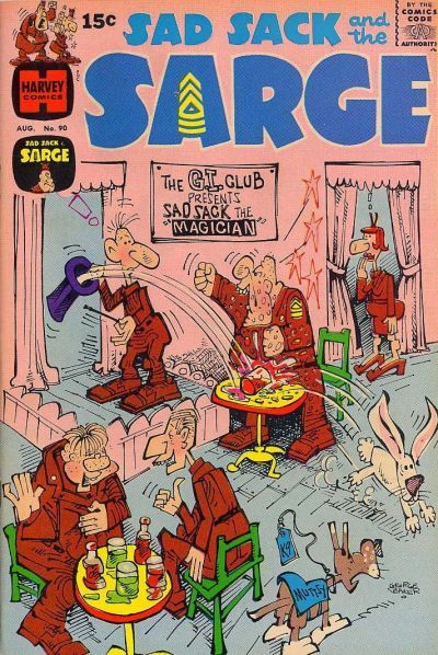 Sad Sack And The Sarge #90 Comic