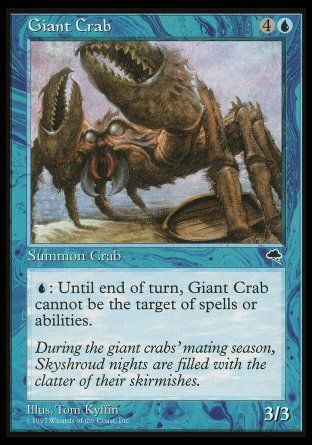 Giant Crab (Tempest) Trading Card