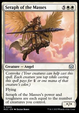 Seraph of the Masses (March of the Machine Commander Decks)