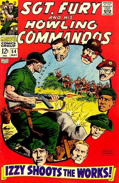 Sgt. Fury And His Howling Commandos #54 Comic