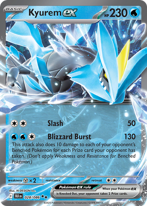 Kyurem ex (28/86) - Black Bolt