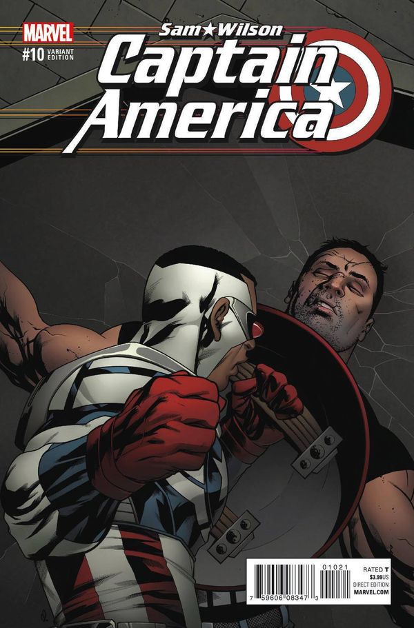 Captain America Sam Wilson #10 (Cw Reenactment Variant Aso)