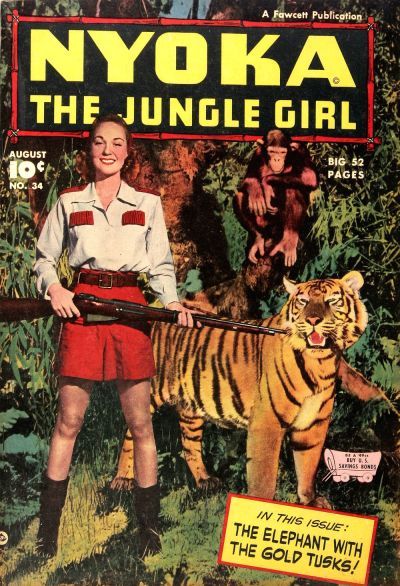 Nyoka, the Jungle Girl #34 Comic