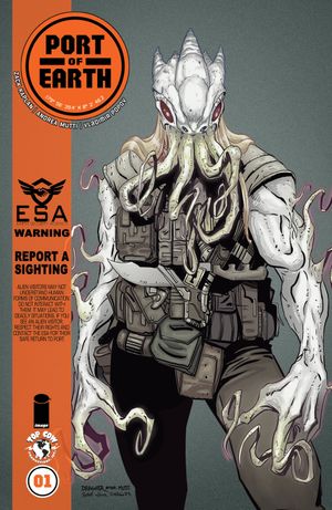 Port of Earth #1 (Cover B)