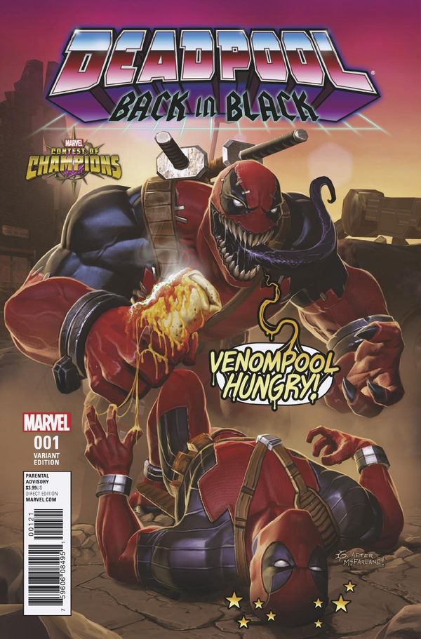 Deadpool Back In Black #1 (Contest Of Champions Game Variant)