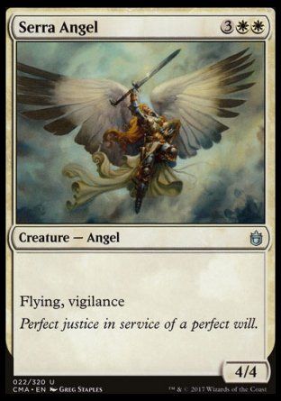 Serra Angel (Commander Anthology) Trading Card