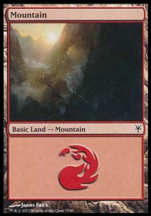 Mountain (Sorin vs. Tibalt) Trading Card