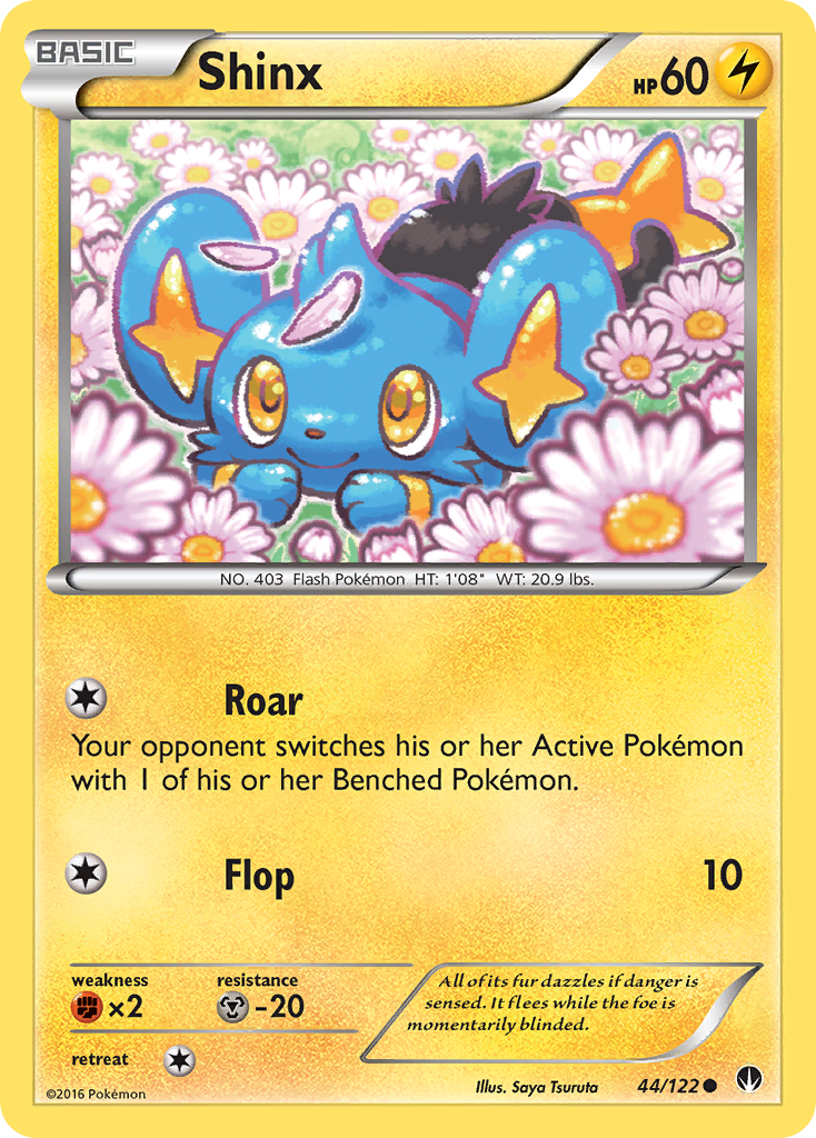 Shinx (44/122) - BREAKpoint Pokémon Card