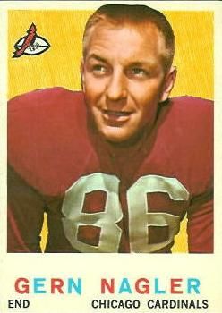 Gern Nagler 1959 Topps #93 Sports Card