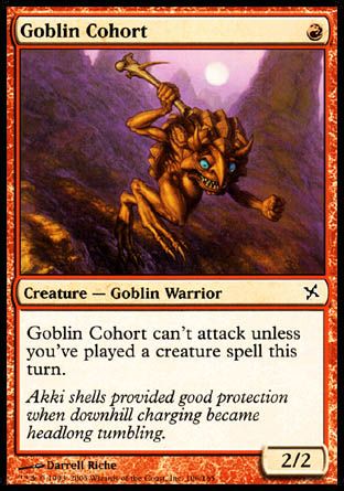 Goblin Cohort (Betrayers of Kamigawa) Trading Card