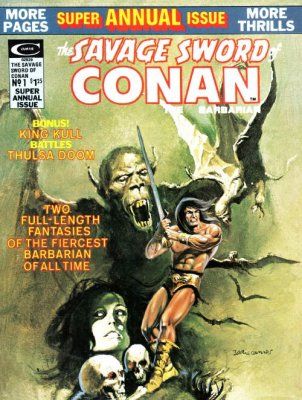 The Savage Sword of Conan #1 Annual Comic
