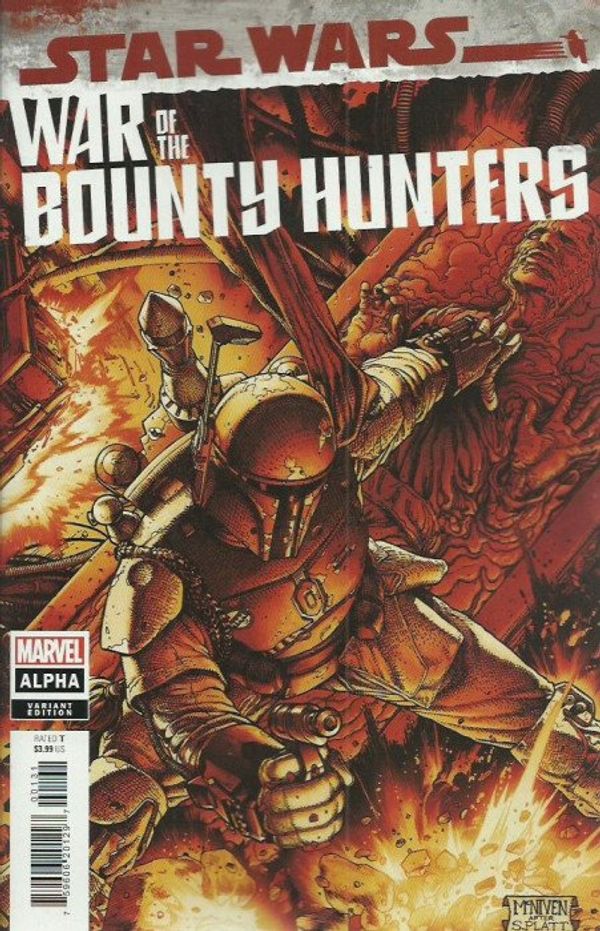 Star Wars: War of the Bounty Hunters - Alpha #1 (McNiven Crimson Variant)